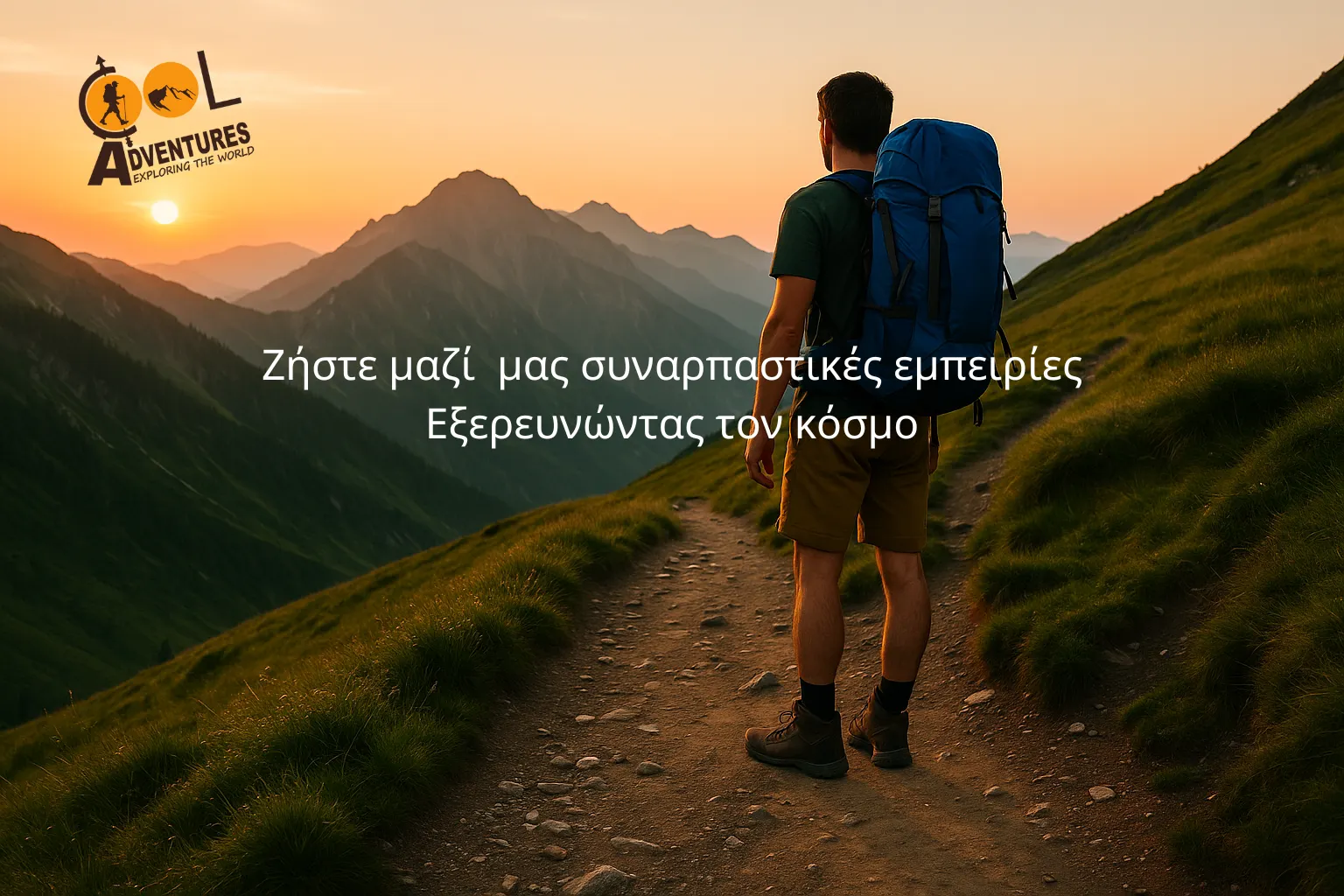 πεζοπορία στο βουνό